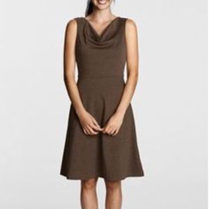 Like new lands end cowl neck sleeveless dress